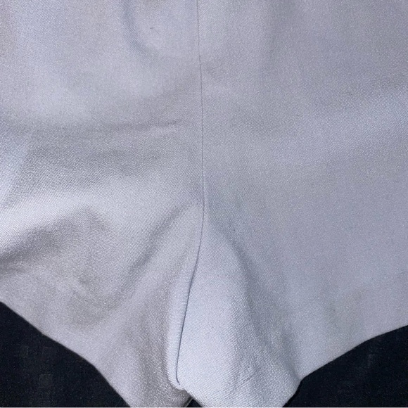 Allsaints Sz 10 Aleida Tri Shorts Light Blue Pull-On 2” Inseam - Picture 15 of 15